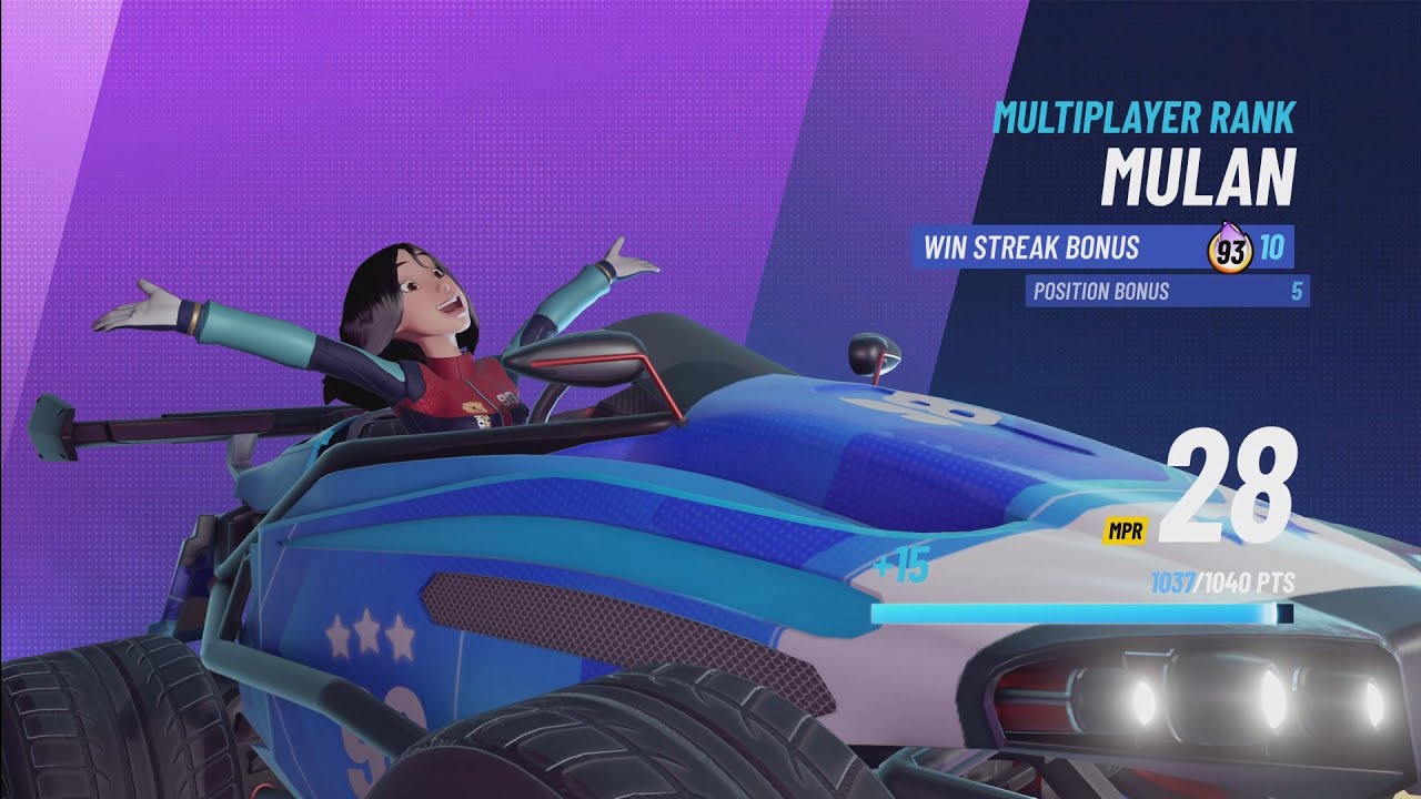 MULAN - RANK MATCH EPISODE 2 - Disney Speedstorm