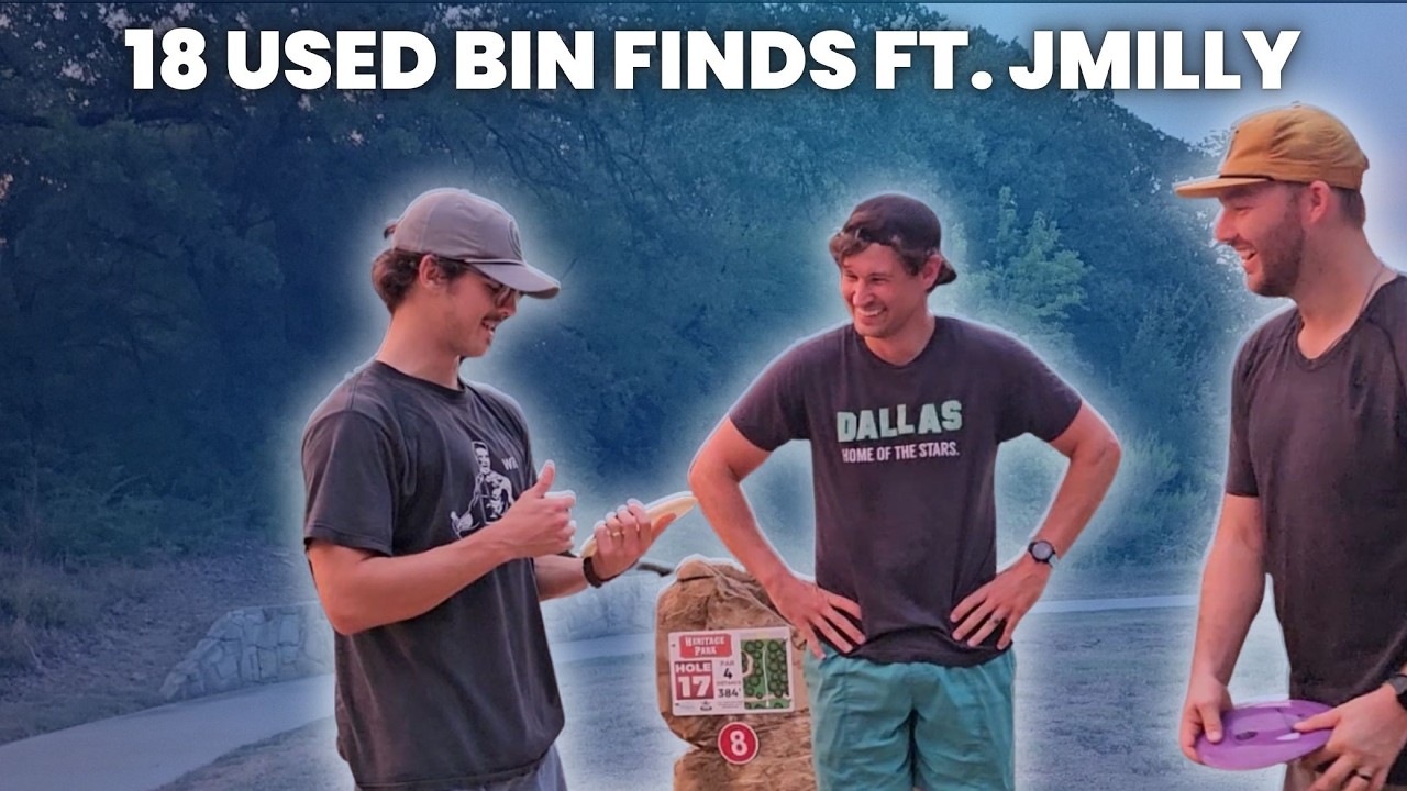 18 Crazy Used Bin Discs…One Epic Round Tying the Course Record this year