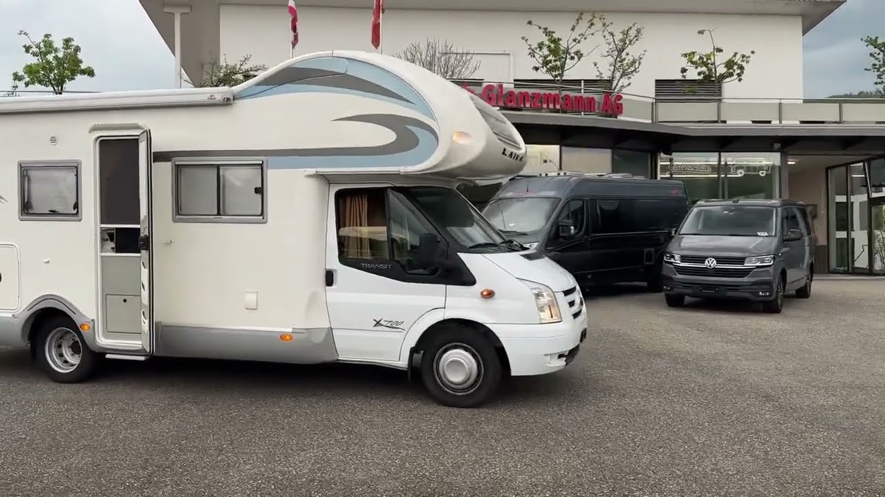 Ford Transit 2,4 Liter TDI 140PS LAIKA X 700 5 Plätzer (Alkoven) ZUSTAND WIE NEU
