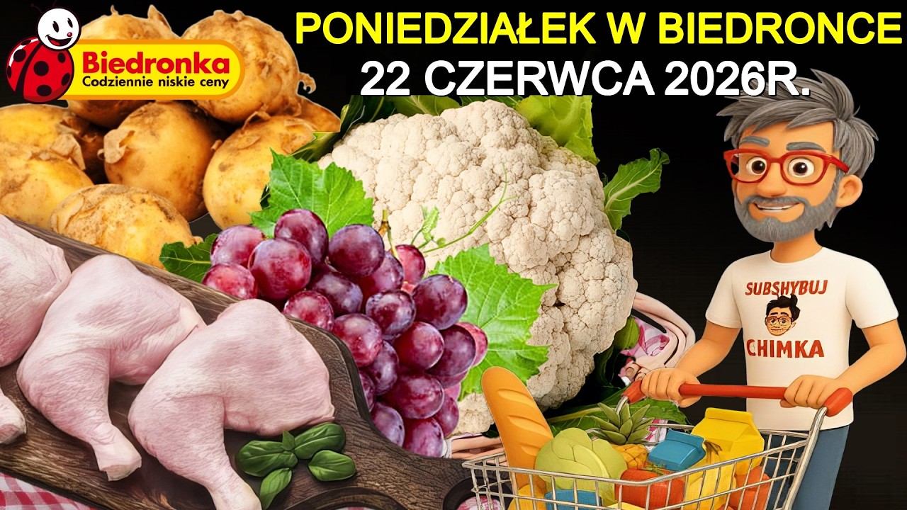 BIEDRONKA | Nowa Oferta | Poniedziałek 22.06.2026 | To się w Biedronce Teraz Opłaca!