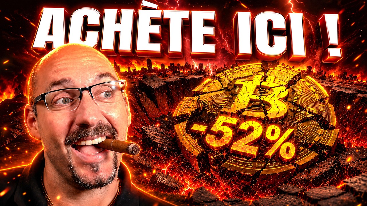Bitcoin Sous les 60 000 $ ! J'ach&egrave;te maintenant !