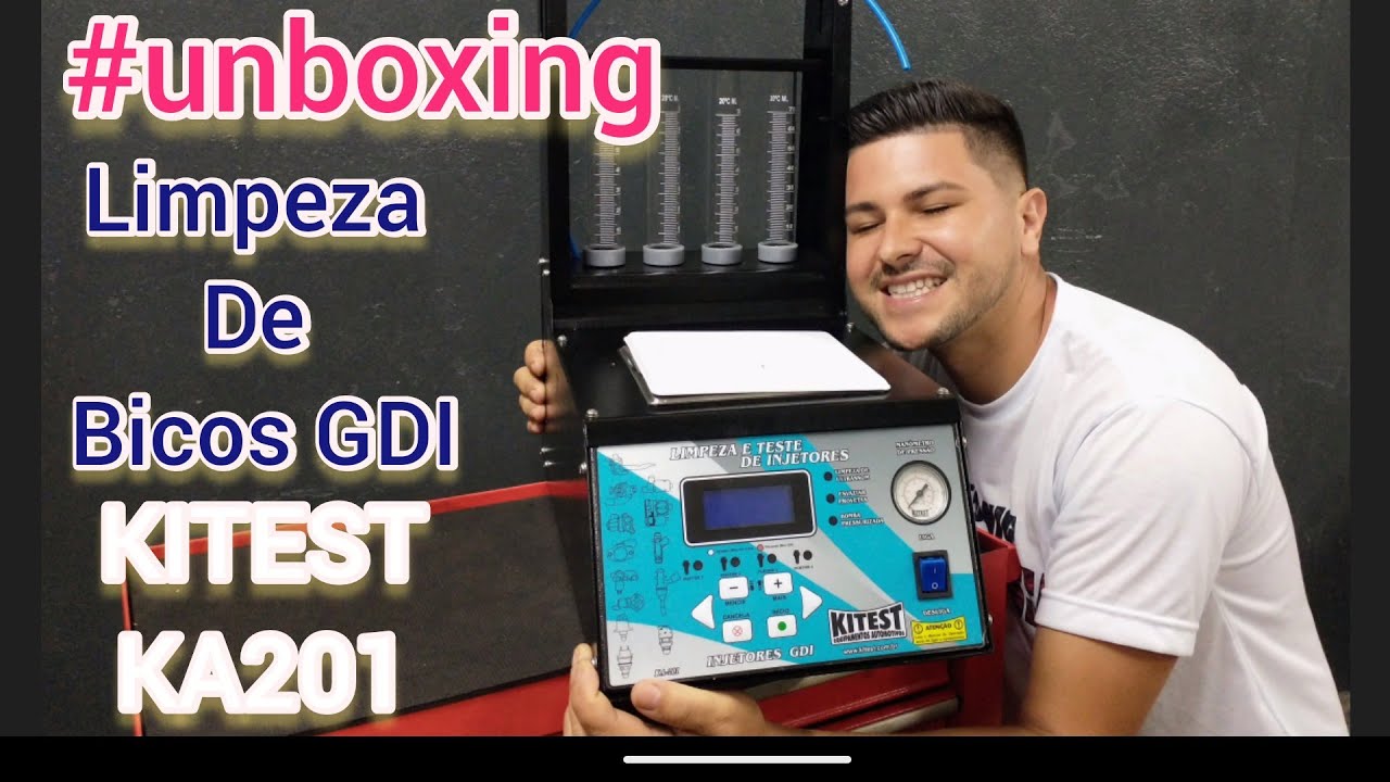 #unboxing MÁQUINA LIMPEZA DE BICOS GDI KITEST KA201 vale a pena?