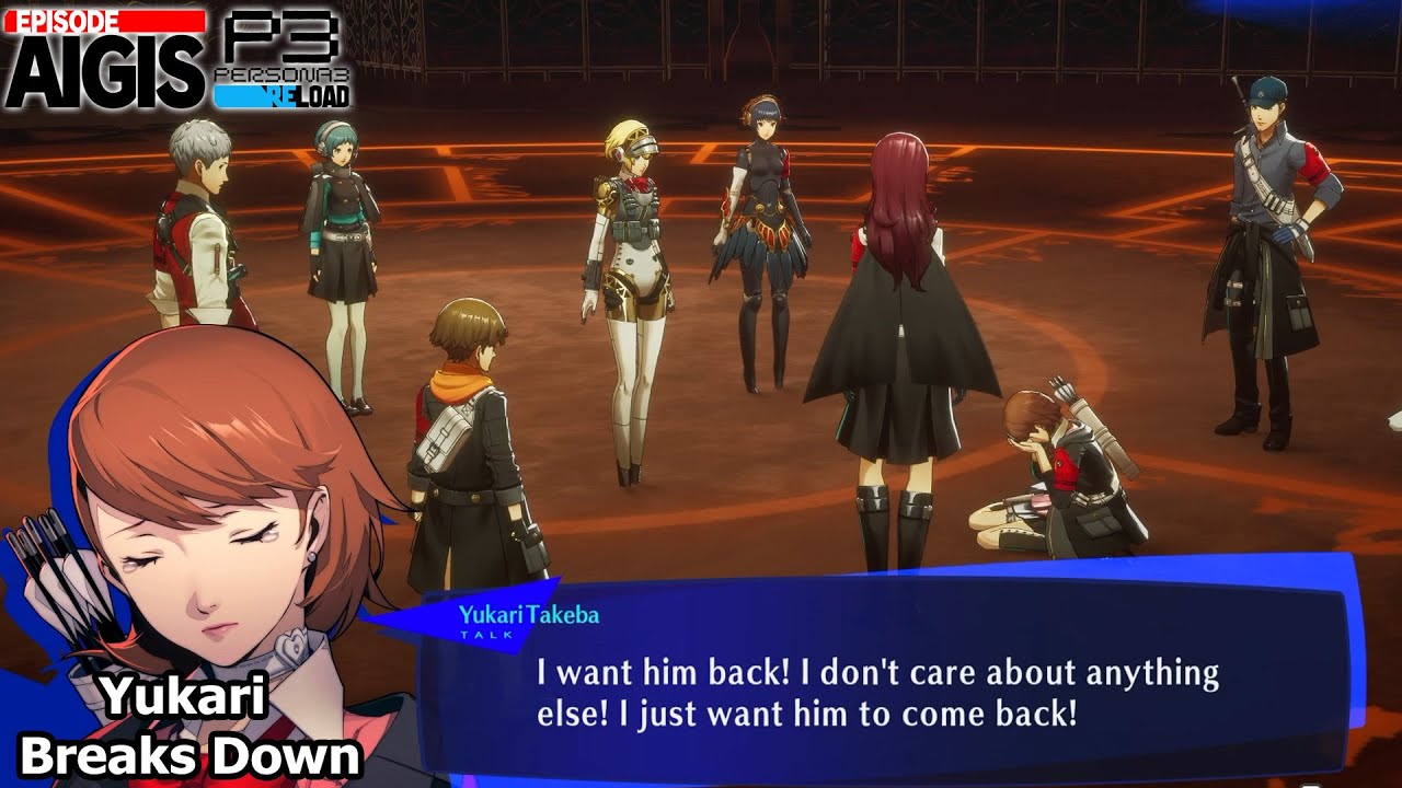 Юкари ломается | Persona 3: Reload [Эпизод: Aigis]