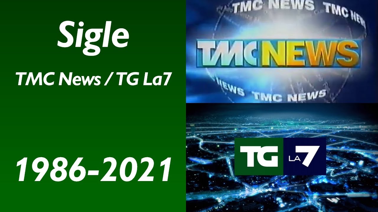 Raccolta sigle - TMC News / TG La7 (1986-2021)