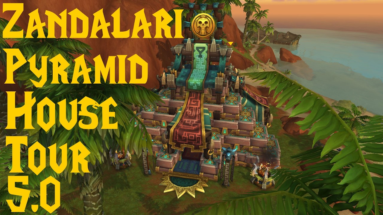 Zandalari Pyramid House Tour 5.0