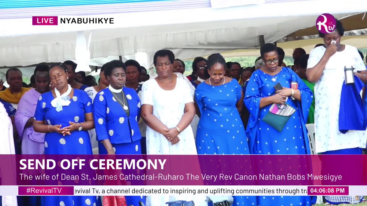 Send off Ceremony of the Wife of Dean St. James Cathedral Ruharo