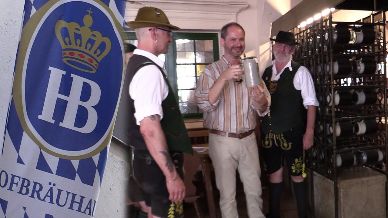 HB di Monaco: il Club dei mastri bottai, il loro tavolo personale e... UHD 4K