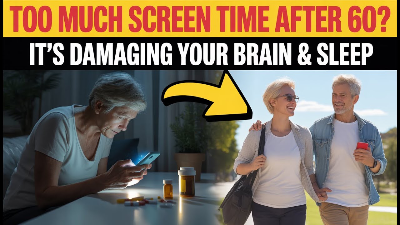 Over 60? These 7 Screen Habits Quietly Damage Your Brain, Sleep & Independence