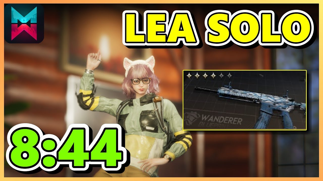 【Once Human】LEA研究所 ソロ 静寂の帰途 8:44 - LEA Research Lab Solo/ M416 Anabasis 【#OnceHuman】