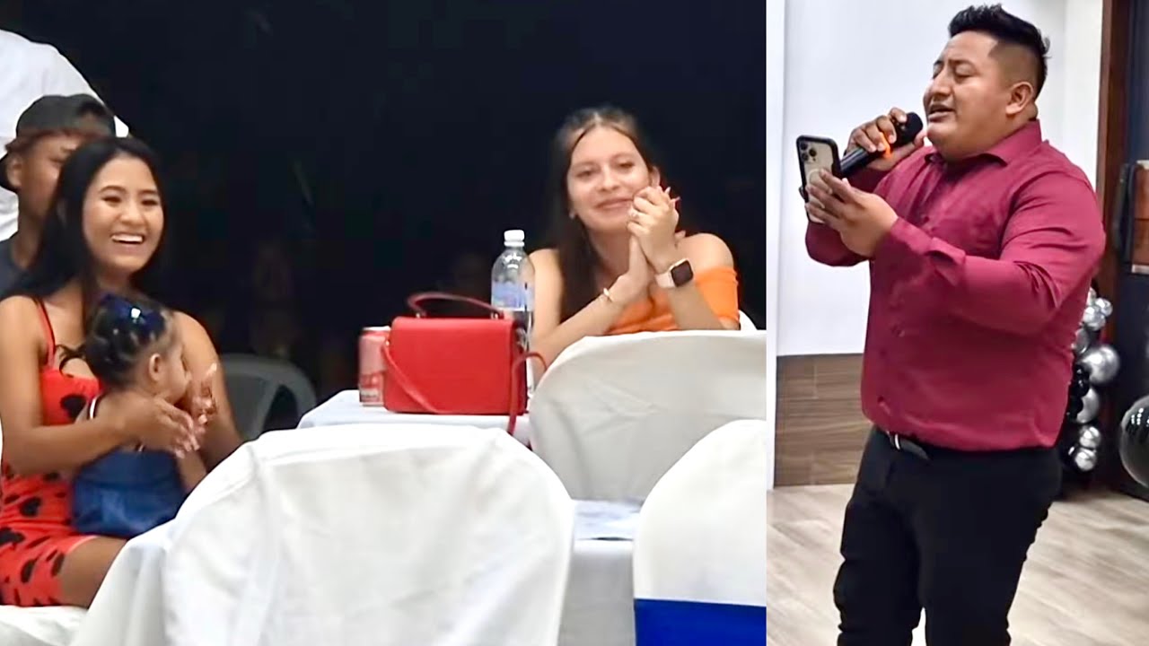 Frente a su Familia WILDER le dedica Una canción a Luchi😍 ERA SORPRESA😍