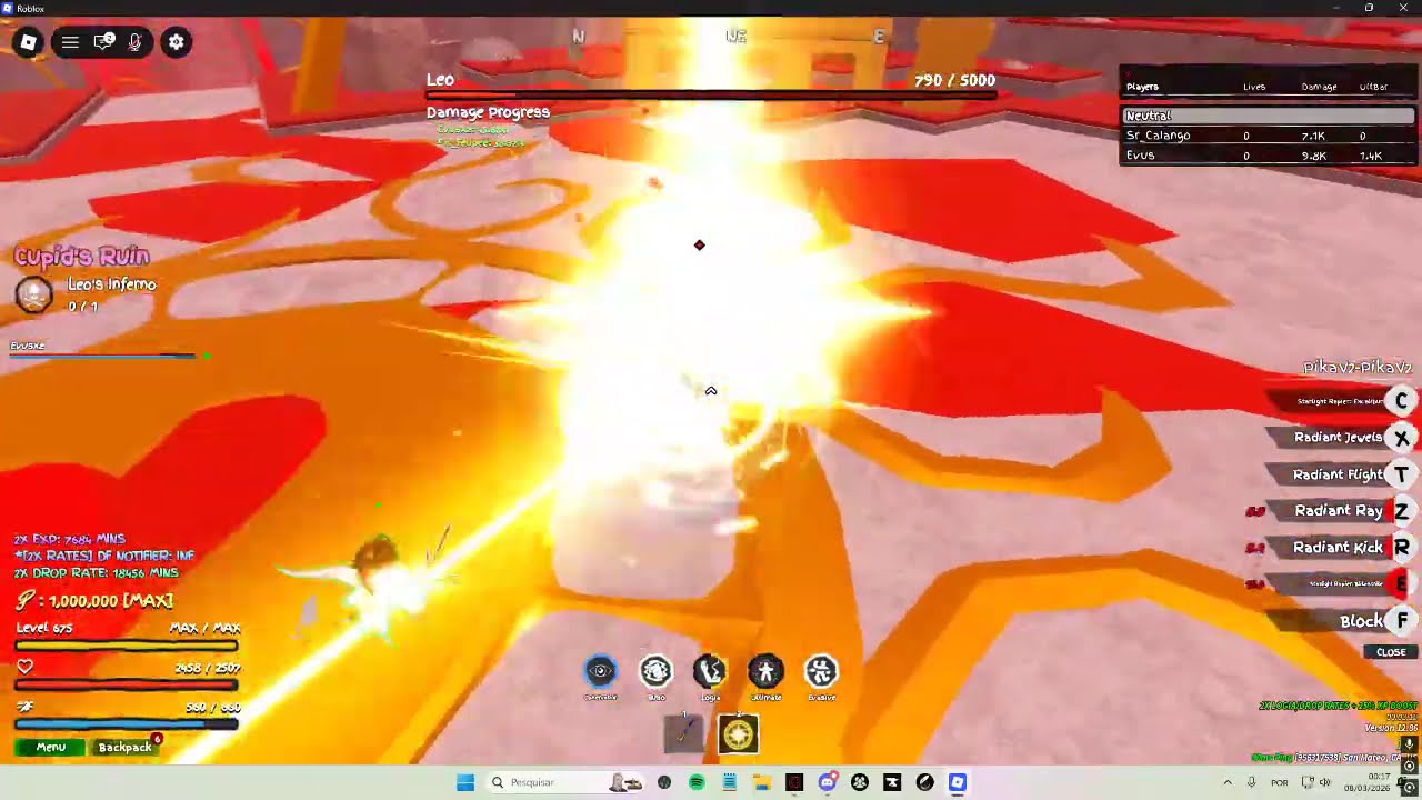 Nova Cupid Dungeon no Grand Piece Online - Roblox { como solar fácil em Duo }