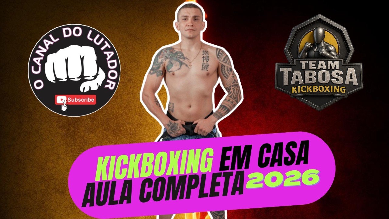 Aula de Kickboxing Online para Iniciantes: Jab, Direto, Low Kick e Mais | Treino Completo em Casa