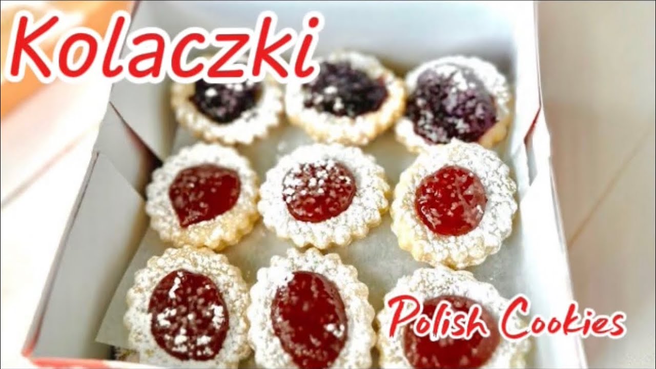 Polish Kolaczki Cookies | Easy Holiday & All Year Round Cookies