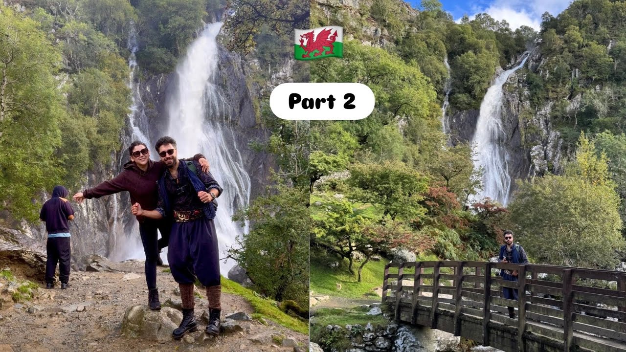 Vanlife Journey Through Wales | Part 2 | A Dreamy Autumn 🍁Road Trip From Llandudno to Aber Falls 🌊