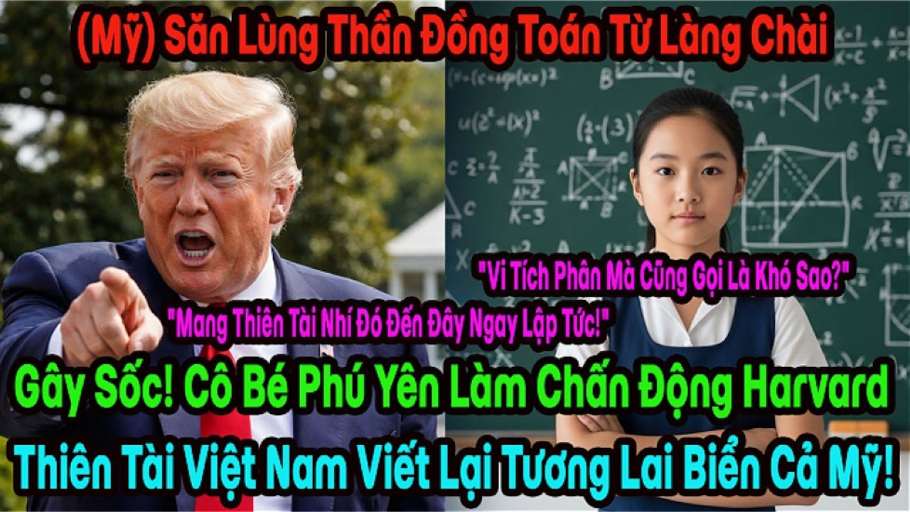 Bị Harvard Coi Thường, Con Gái Làng Chài Phú Yên Lập Kỳ Tích Chấn Động Giới Học Thuật Nước Mỹ!