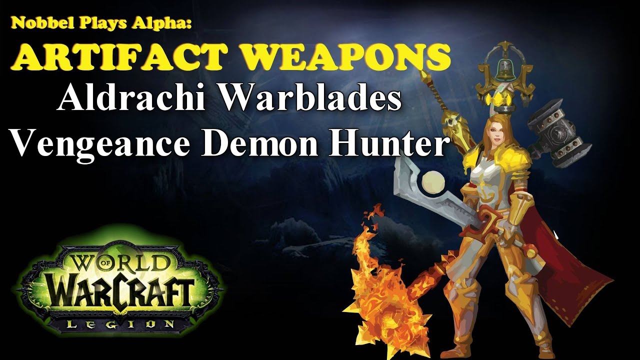 Aldrachi Warblades - DH Artifact - Legion Alpha [LORE SPOILERS]
