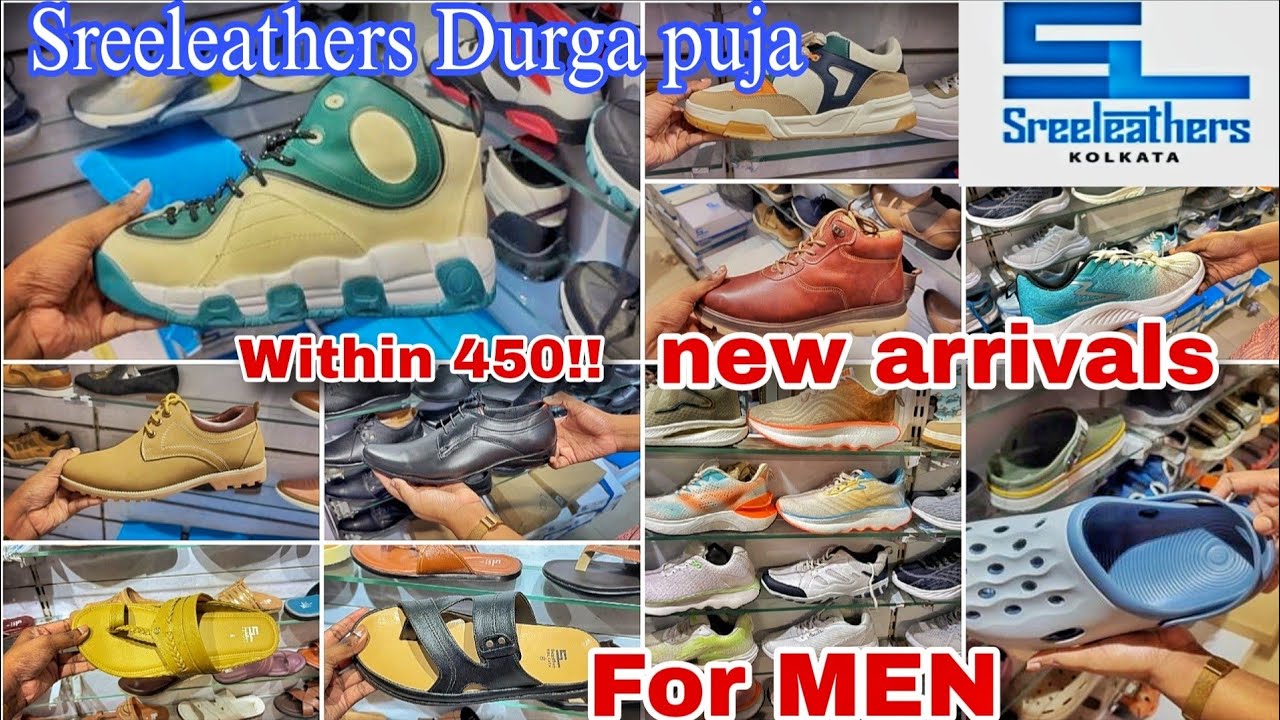 SreeLeathers DURGA PUJA MEN'S COLLECTION 2025‼️Sneakers Formal Kitto Loafers Sandals and what not‼️