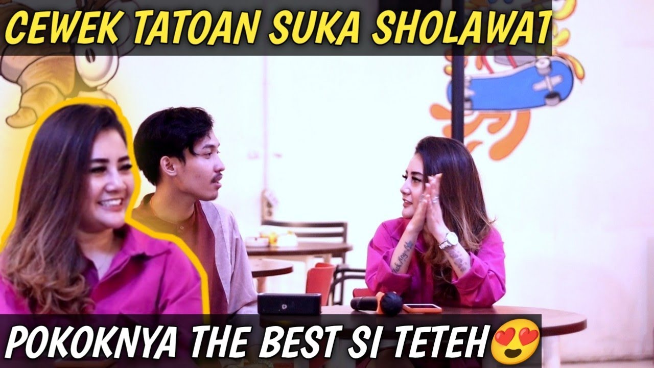 PRANK SHOLAWAT &NGAJI❗️CEWEK CANTIK BERTATTO CINTA SHOLAWAT😍