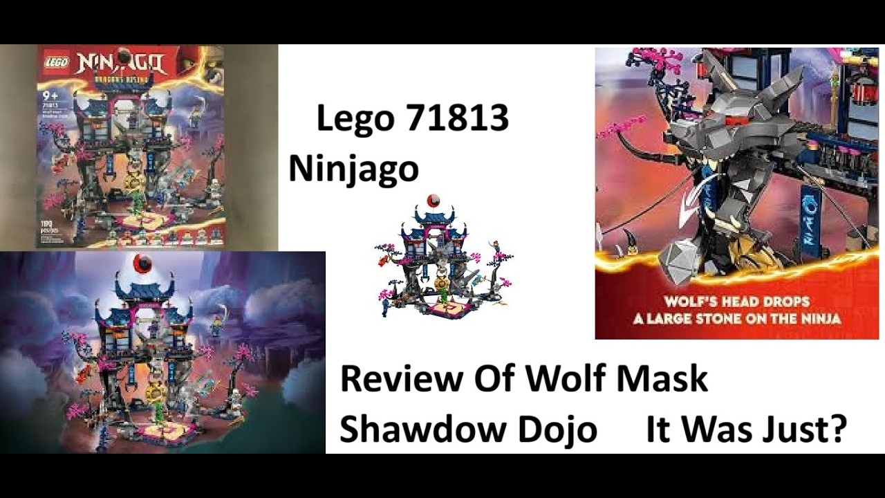 NINJAGO®   #71813  Wolf Mask Shadow Dojo