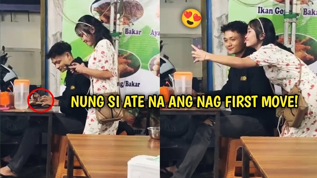 NUNG SI ATE NA ANG NAG FIRST MOVE!...😍❤️ [LAUGHTRIP AT KILIG]