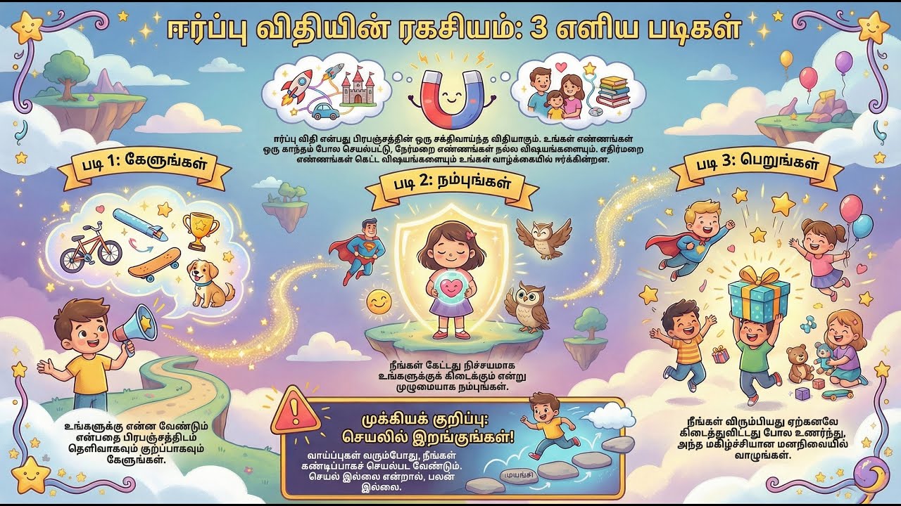 பணத்தை ஈர்ப்பது எப்படி? How to Manifest Money & Success? | The Secret Law of Attraction Tamil