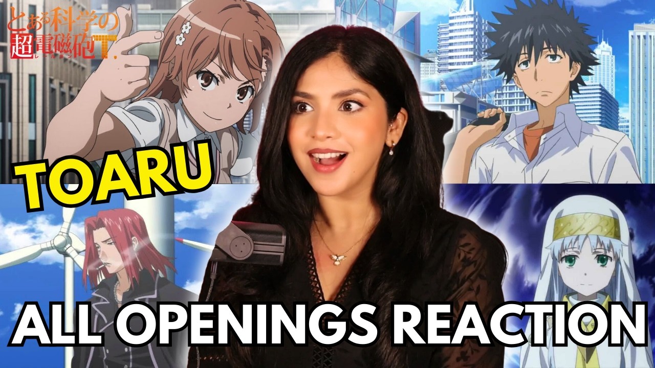 THIS IS CRAZY! | Toaru All Openings BLIND REACTION