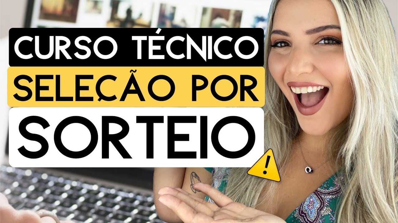 CURSOS TÉCNICOS GRATUITOS e À DISTÂNCIA com SELEÇÃO POR SORTEIO | Mari Rel