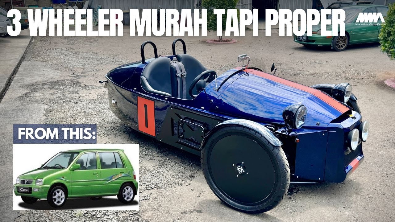 DAIHATSU CERIA DISULAP JADI 3 WHEELER KEREN! BAKAL HADIR DI IMX 2024