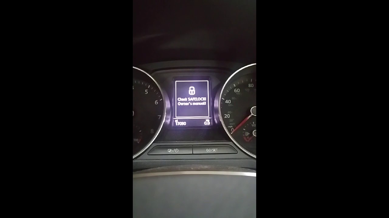 New Vw Polo how to reset oil and Inspection light
