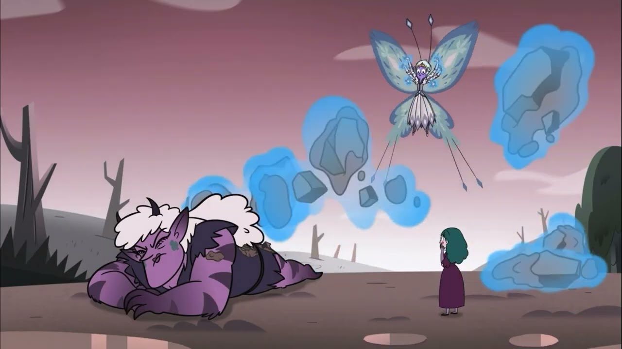 Queen Moon The Undaunted All Powers & Abilities Scenes in SVTFOE