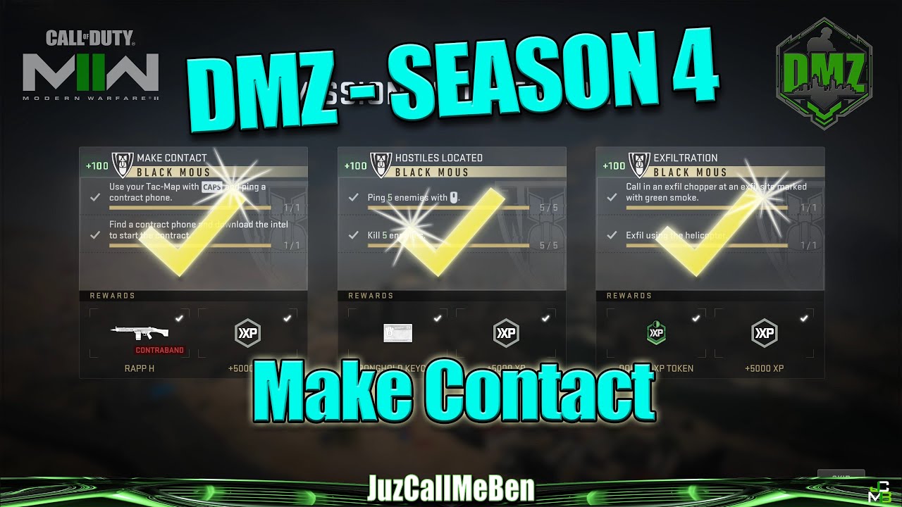 DMZ Season 4 - Make Contact Mission