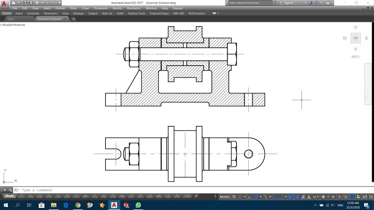 Pully Bracket Assembly Part 3