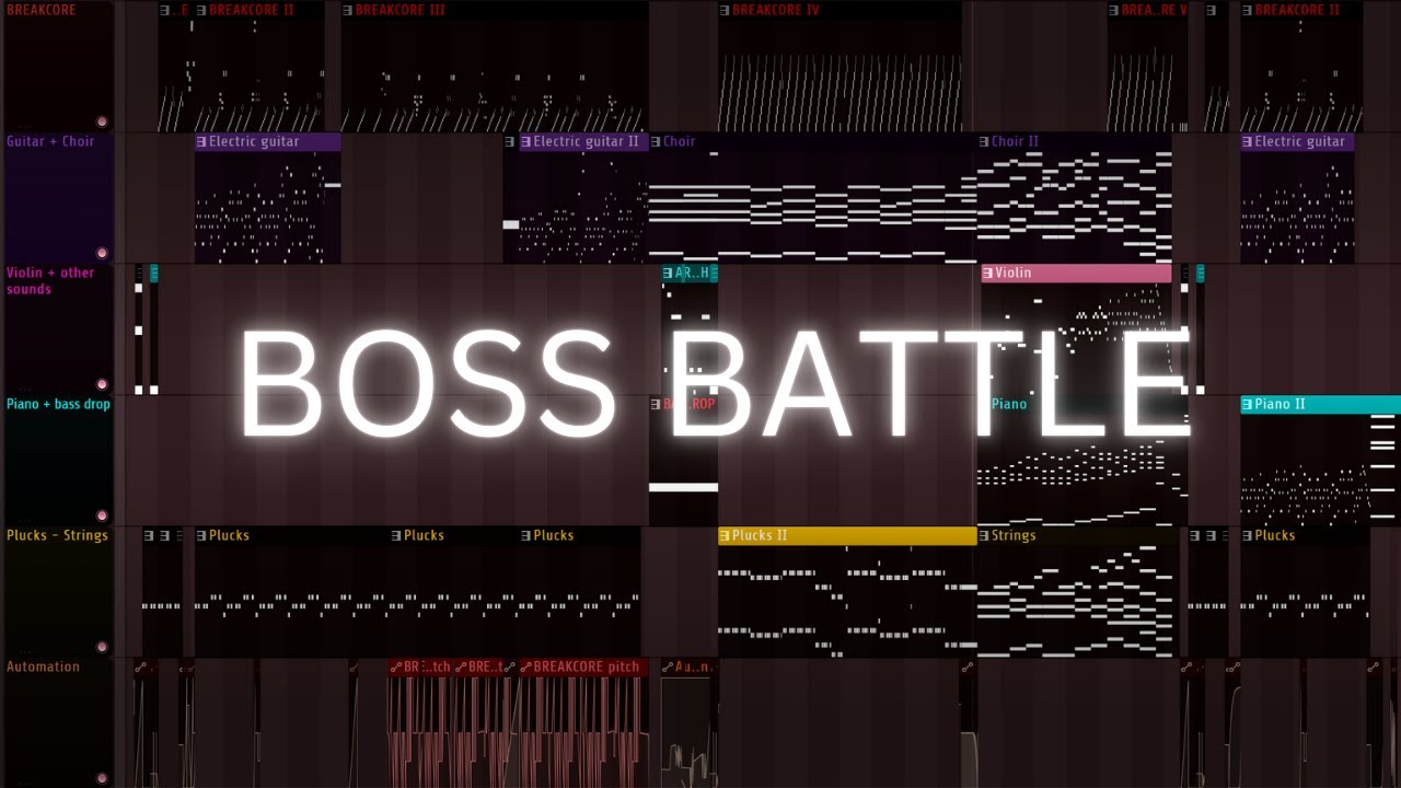 I think I made it too chaotic (Boss music)