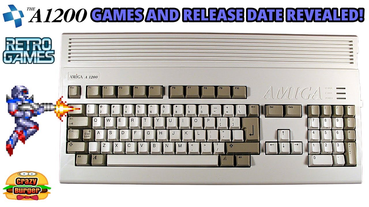 Полноразмерные новости Amiga A1200 &mdash; объявлена ​​дата выхода и игры!