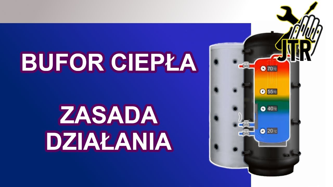 Zasada działania bufora ciepła ogrzewanego kotłem 5 klasy zgazowującym drewno i węgiel
