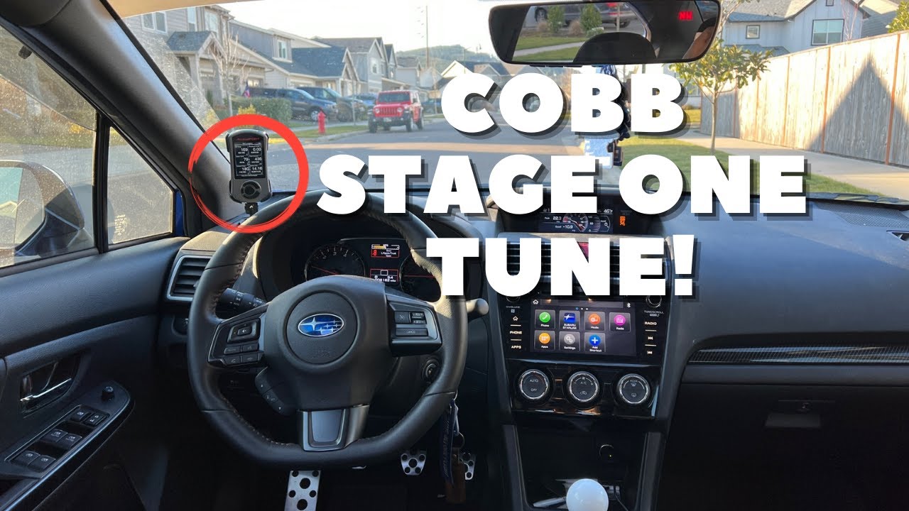 Cobb Accessport & Stage 1 tune on my WRX!