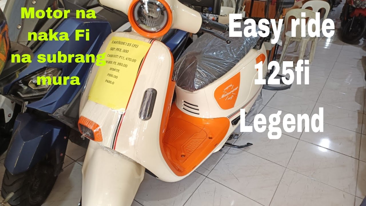 Latest model Motorstar Easy ride legend 125 fi review with price @byahenifrank1015
