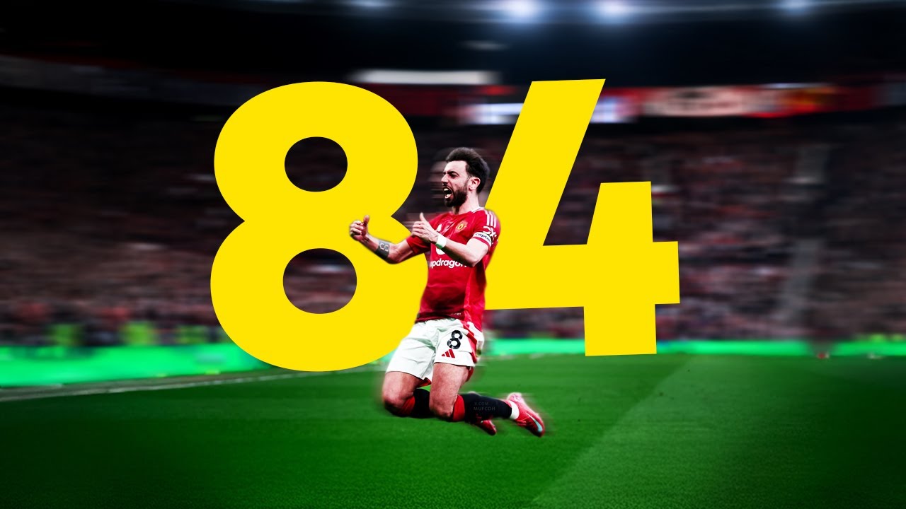 Bruno Fernandes All 84 Assists For Man United!