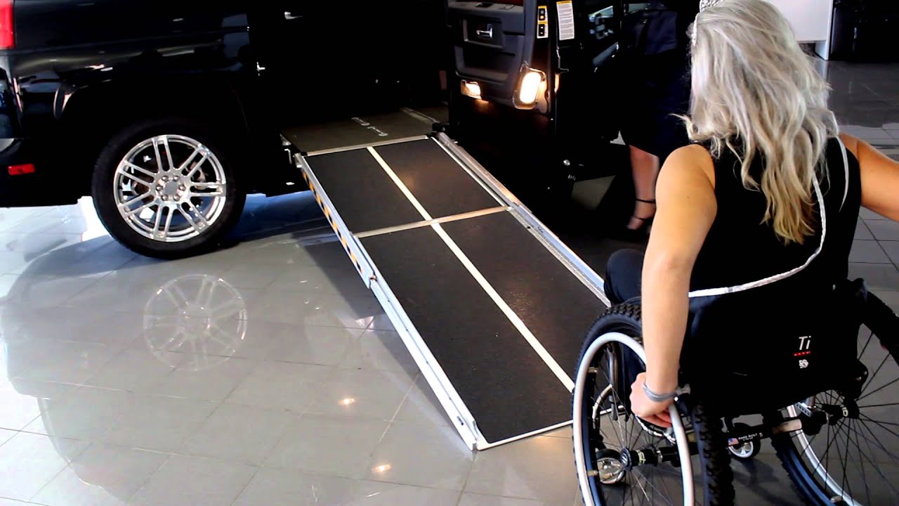 Ms. Wheelchair Ohio USA Tours the MV-1