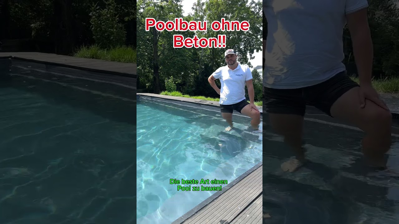 Der beste Weg einen Pool zu bauen!! 