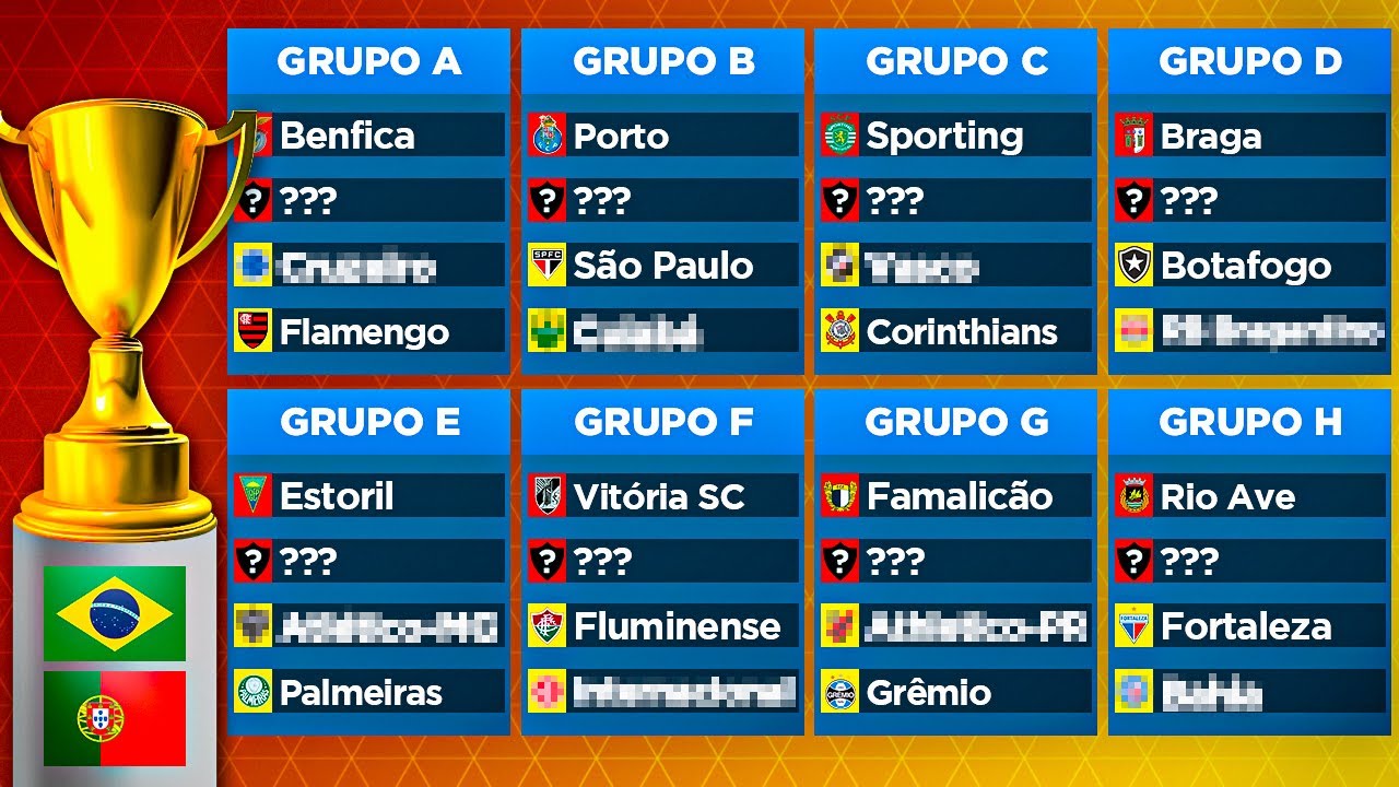 Criei a COPA do PORTULEIR&Atilde;O no FIFA 🇵🇹🇧🇷