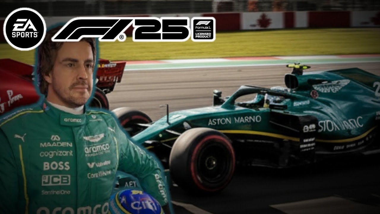 F1 2025: AGRESSIVIDADE DE ALONSO NO INICIO DO GP DO CANADA  #formula1 #f1
