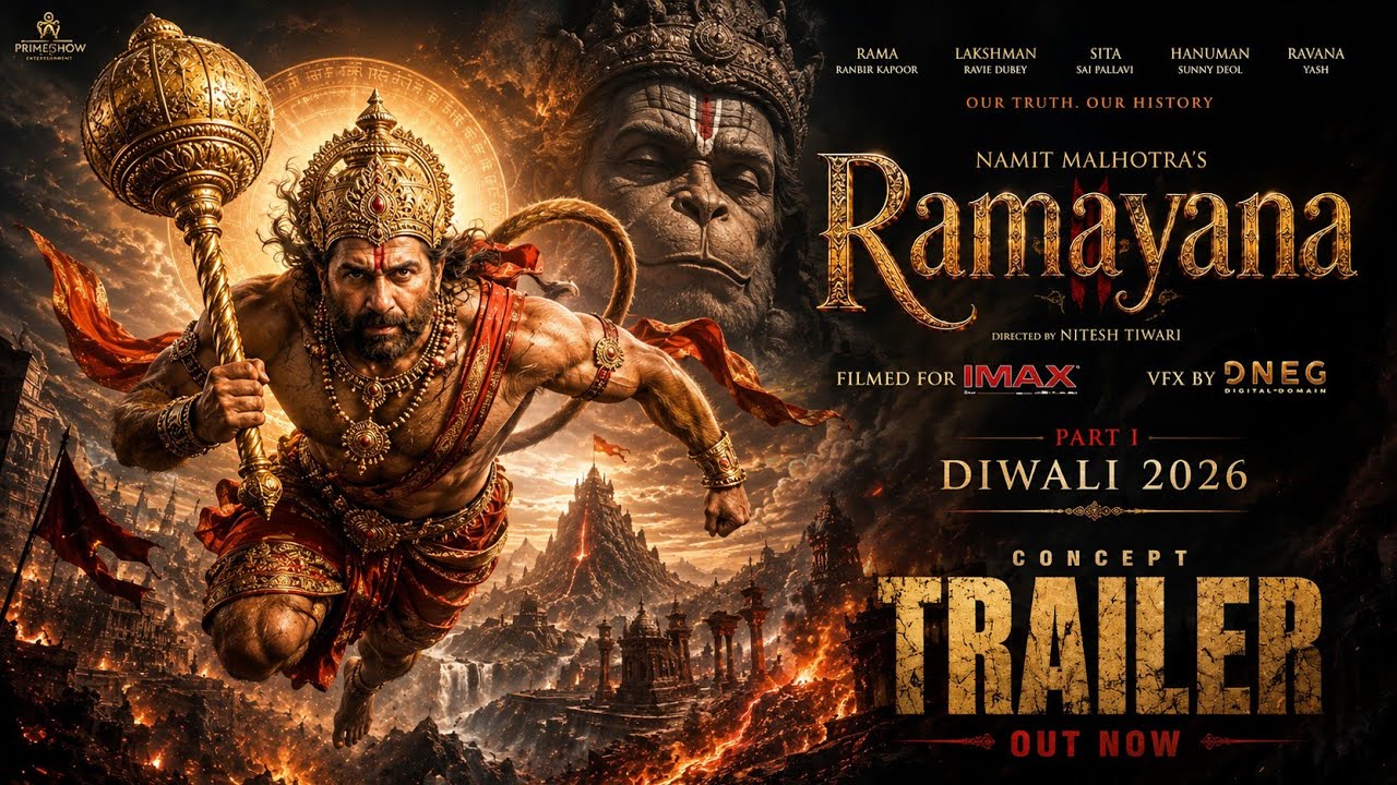 Ramayana PART1 Trailer | Ranbir Kapoor | Yash |Sai pallavi | sunny deol | Nitesh tiwari | IMAX 