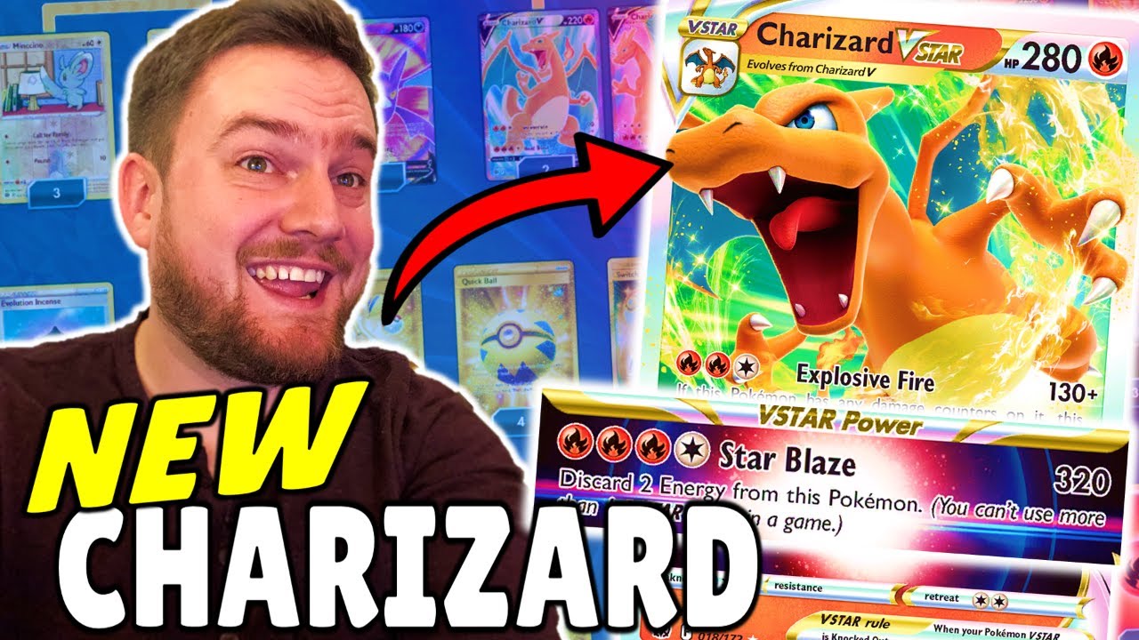 BRAND NEW CHARIZARD from Brilliant Stars OHKOs ANYTHING - Brilliant Stars Deck Profile Pokemon TCG