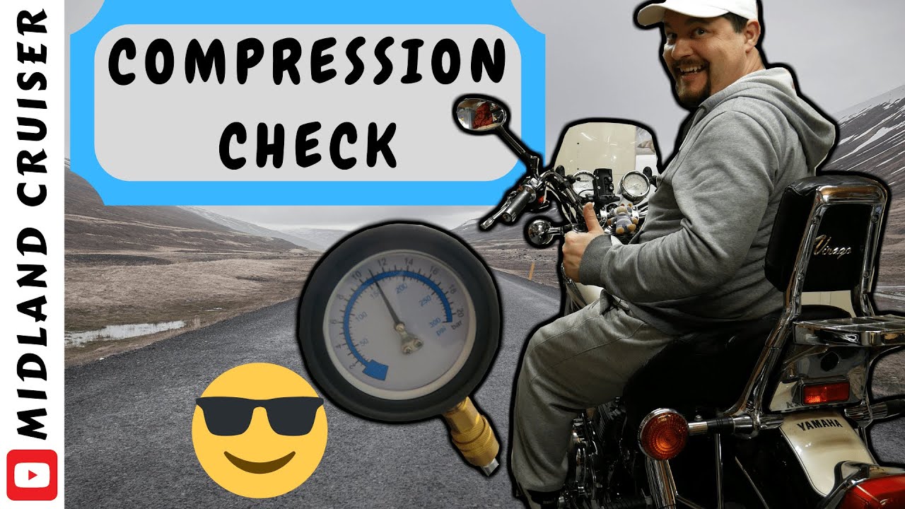 YAMAHA VIRAGO 1100 TUTORIAL | Detailed compression test tutorial incl. fuel drain and plug removal