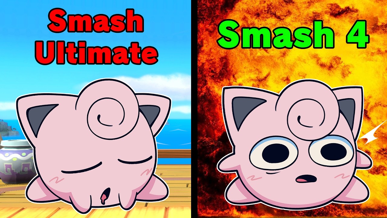 мы добавили пользовательские приемы Smash 4 в Smash Ultimate