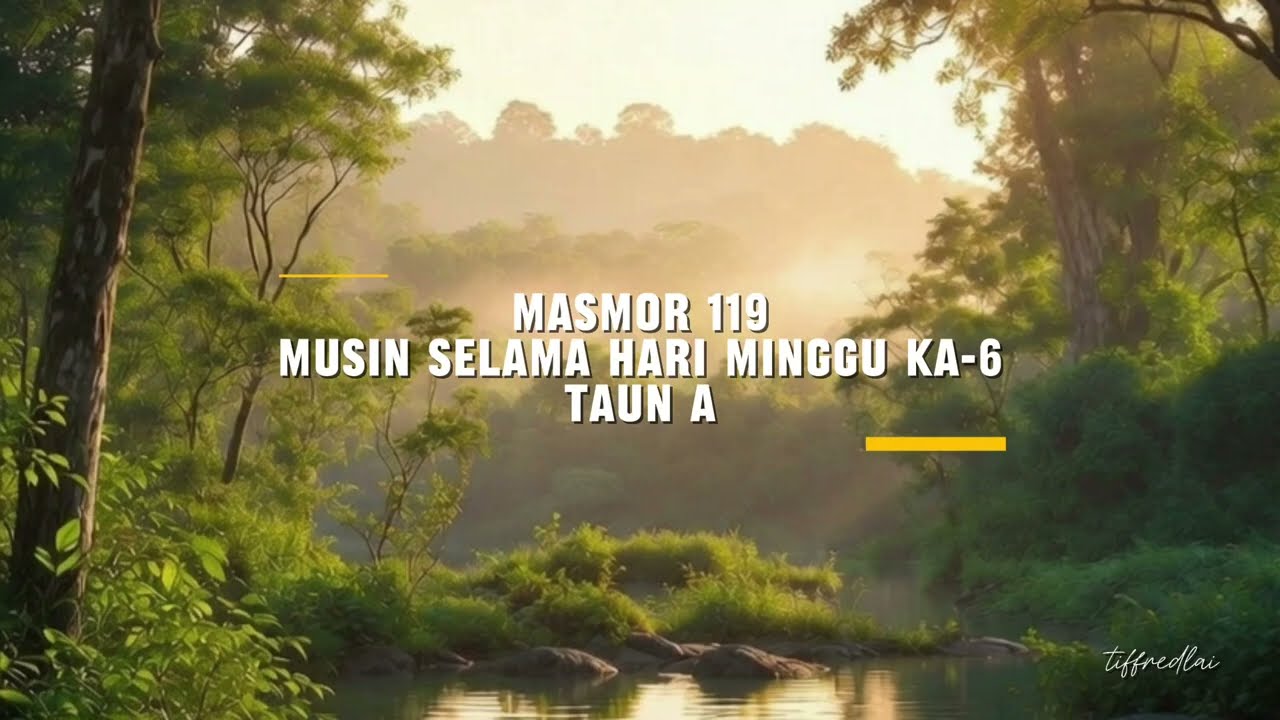 Masmor 119 / PSALM 119 (15 Februari 2026)