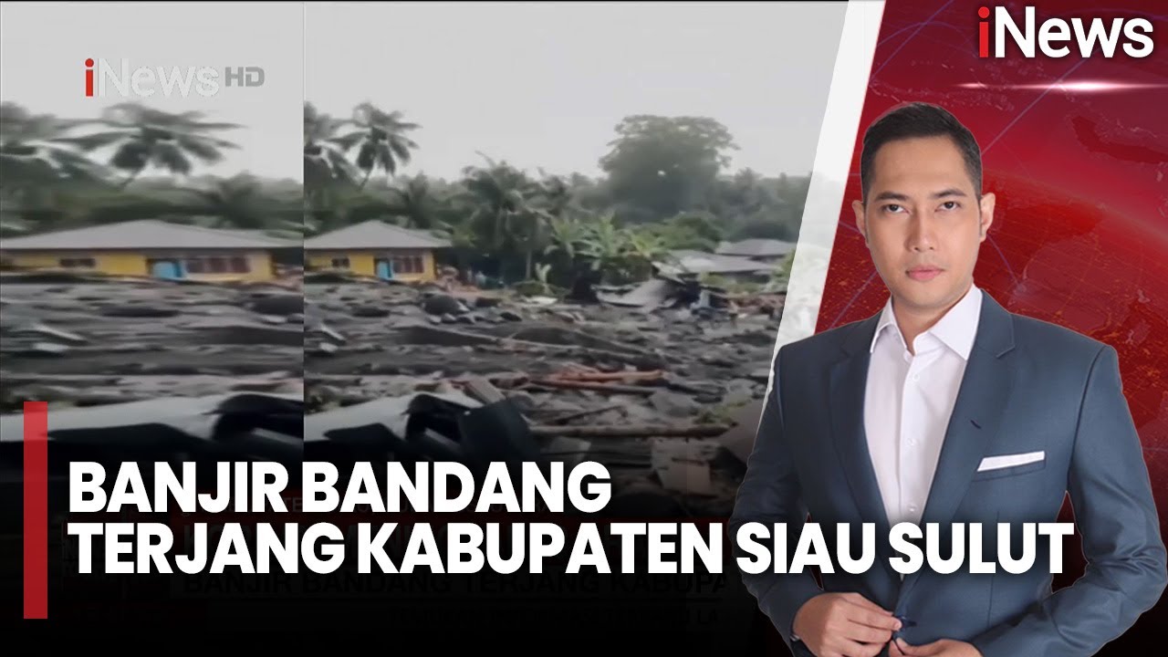 Banjir Bandang Terjang Kabupaten Siau Sulawesi Utara Akibat Hujan Deras |iNews Room (05/01)