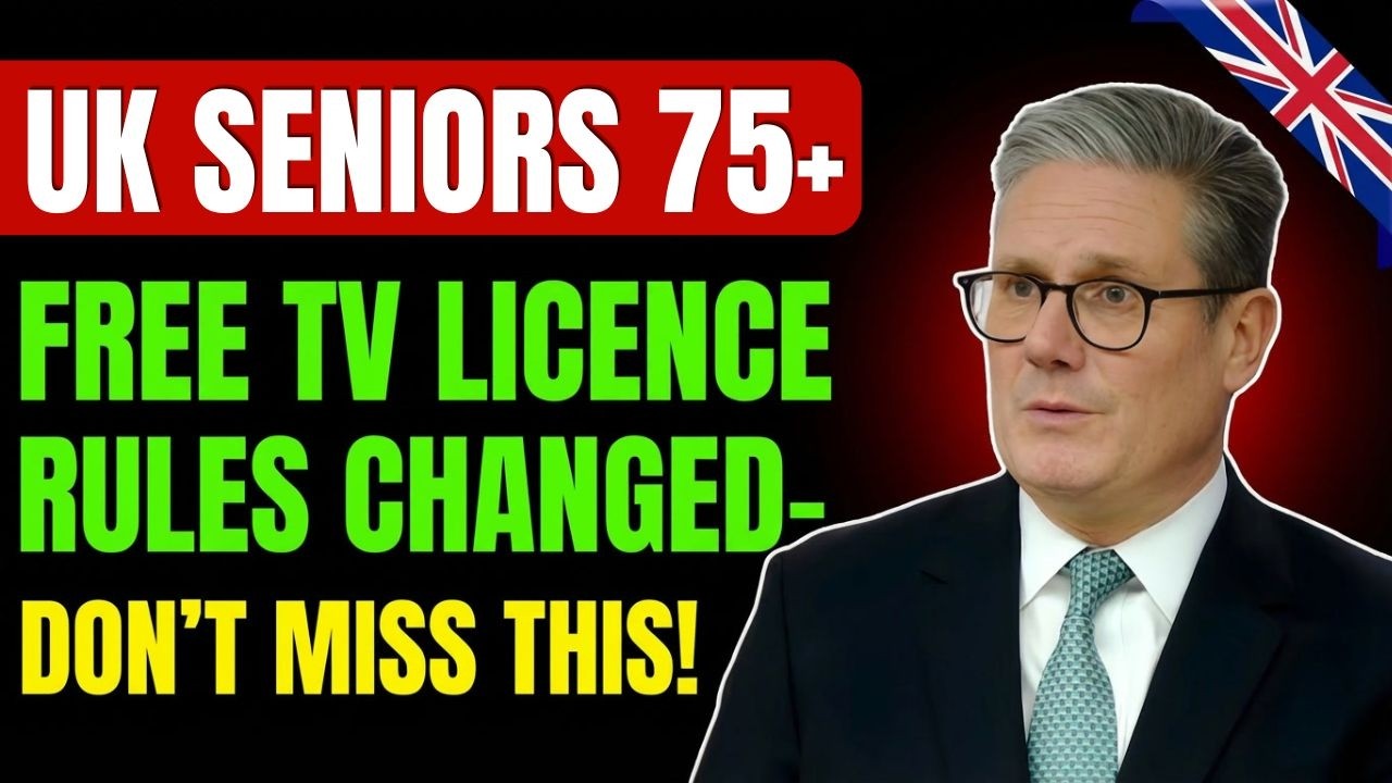 🔥 &ldquo;UK Seniors 75+: FREE TV Licence Rules Changed &mdash; Don&rsquo;t Miss This!