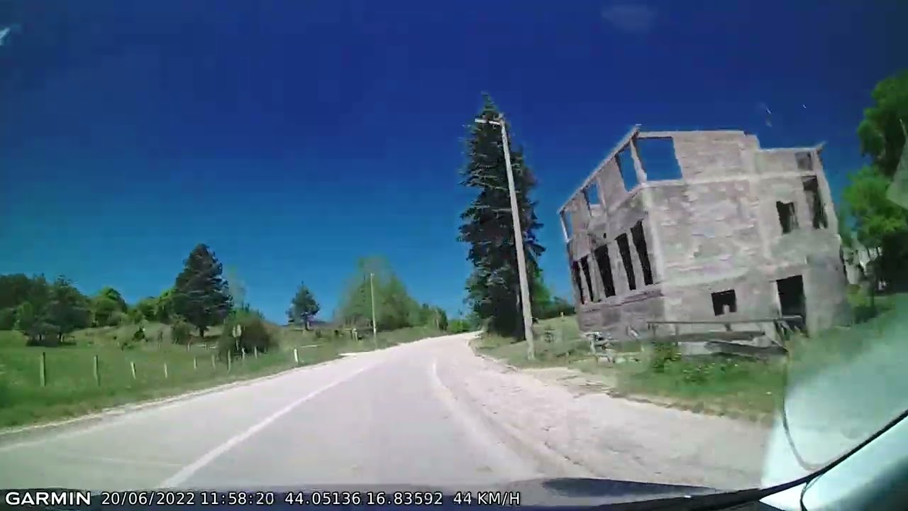 DRIVE #1968: Livno-Banja Luka (Bosnia and Herzegovina) (timelapse 4x) *Read Description*